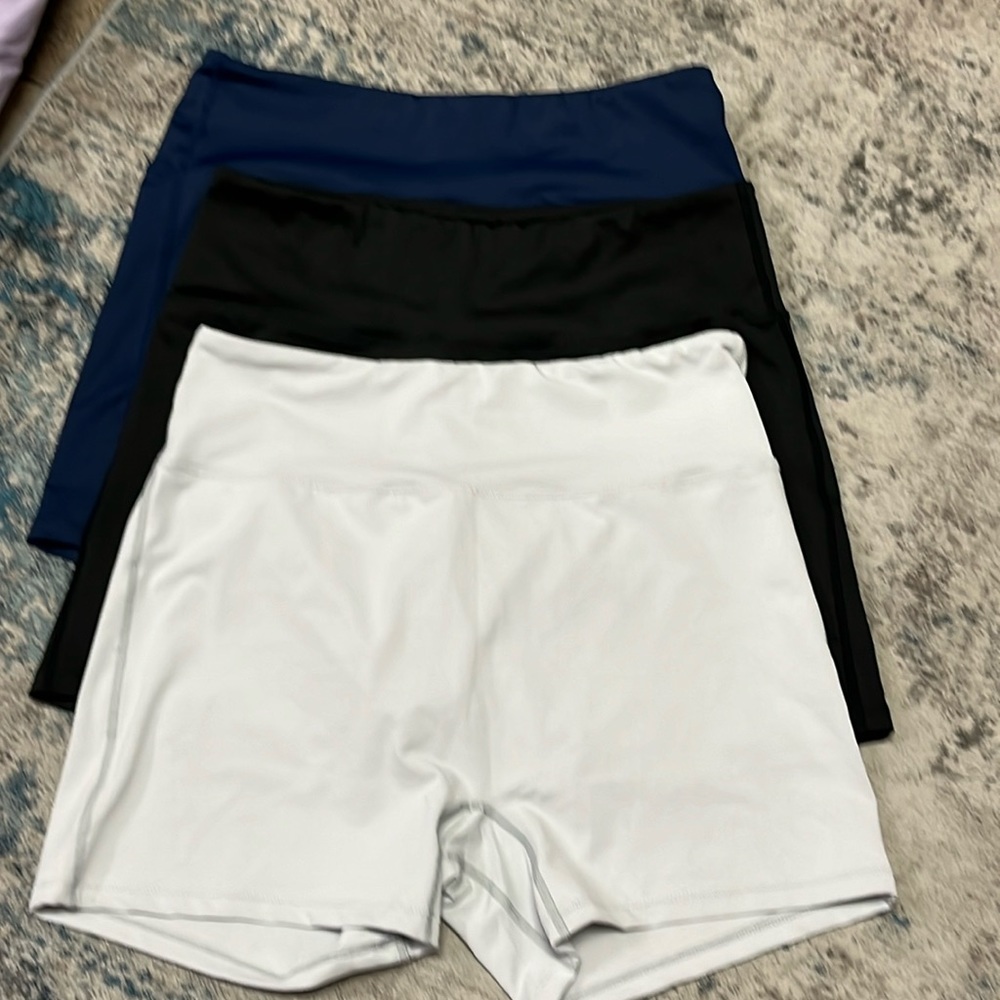 3 set biker shorts